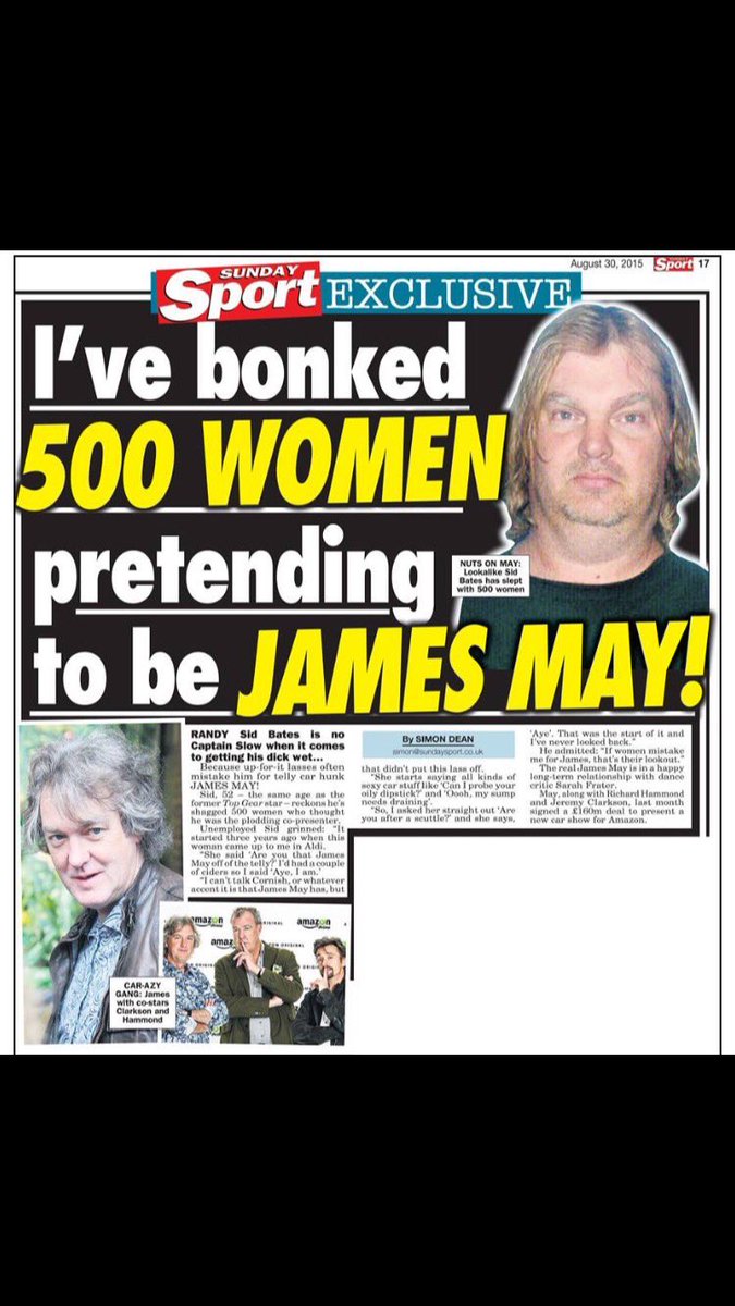 No he hasn't.