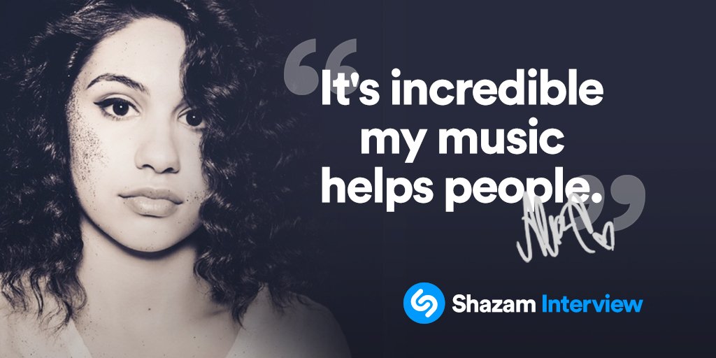Shazam's tweet photo. ICYMI: We talked beauty standards, confidence &amp; more with @AlessiaCara. https://t.co/d2M94jrhyC #ShazamInterview 🎬 https://t.co/OhTE28ZXkT