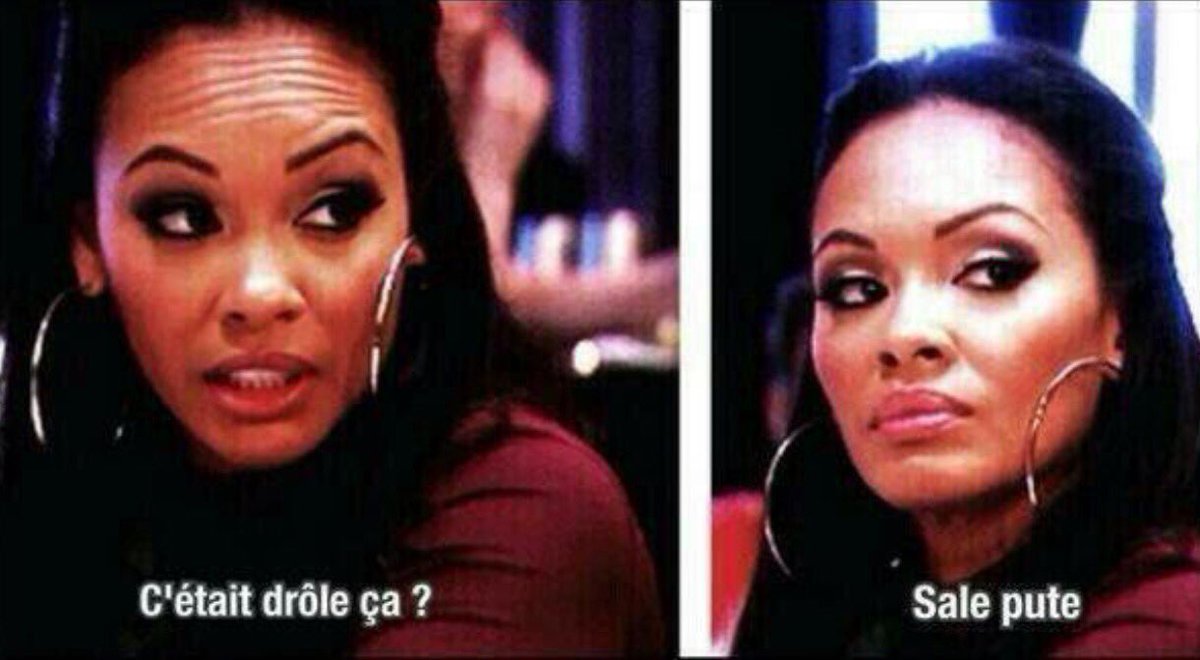 HumourAddict's tweet image. Quand une meuf que t'aime pas fait une blague