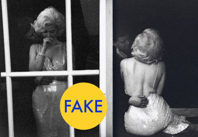 wellfactually's tweet photo. It's Marilyn Monroe's birthday but don't fall for these fake pics (NSFW) https://t.co/PBpgnGUiVu https://t.co/DE4kVXwfrA