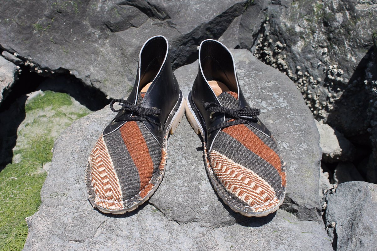 Ethical innovation, putting our best foot forward. #handcrafted #handwoven #footwear #ethicalfashion