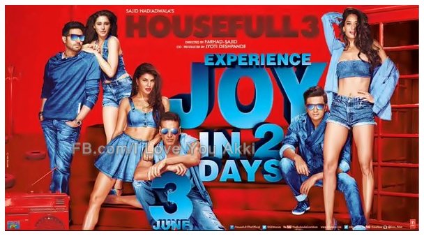 nena_roses7's tweet photo. #2DaysToGoForHousefull3 #AkshayKumar #JacquelineFernandez #RiteishDeshmukh #lisahaydon #AbhishekBachchan #Housefull3 https://t.co/2vi7TxcucR