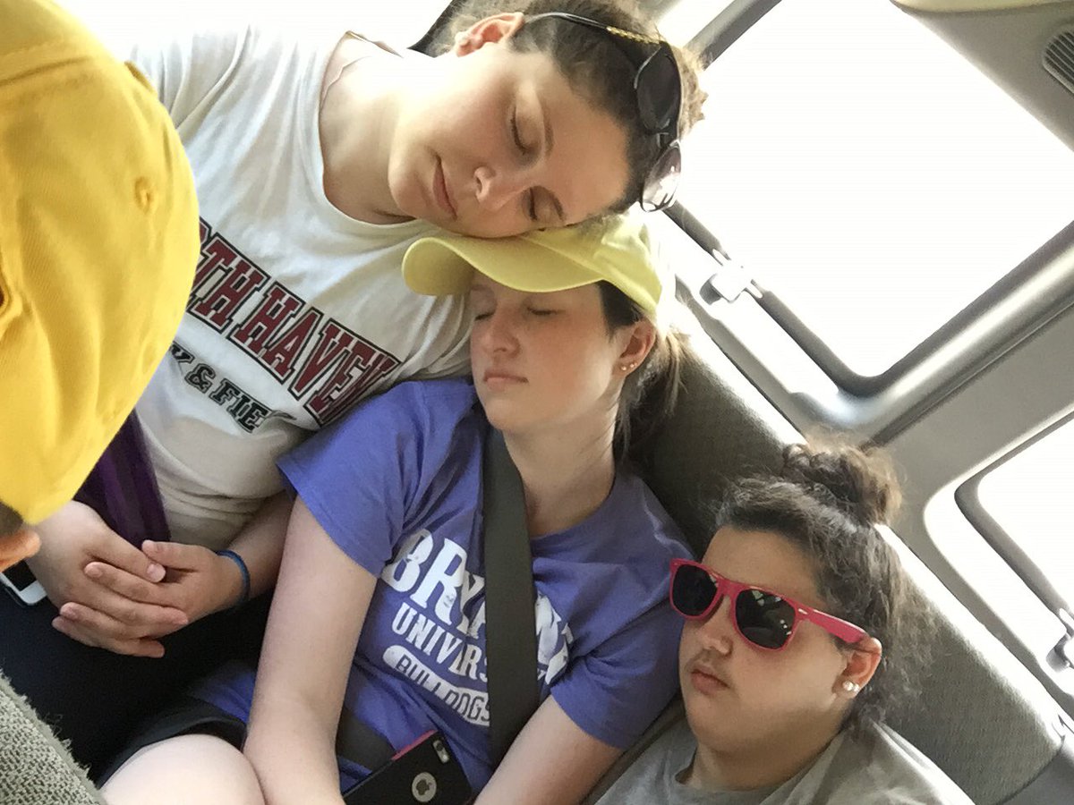 OLs getting tired about their fun training! #Bryant2020 #BryantSetSail