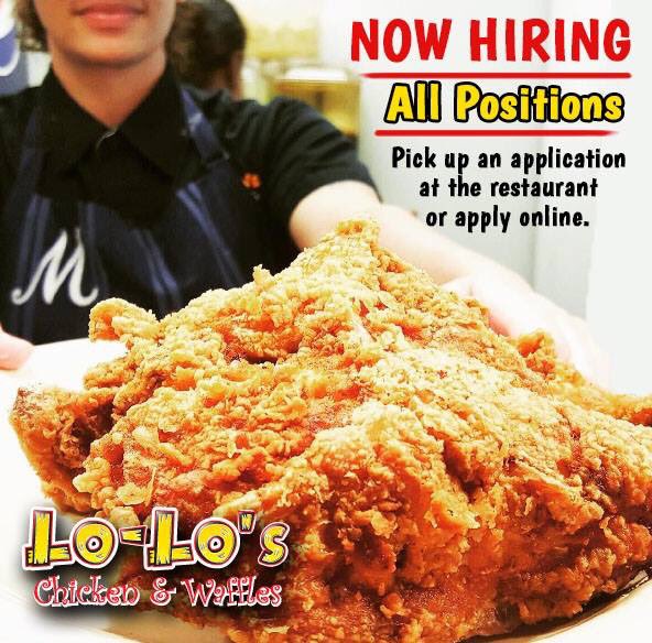 In Person 1201 E. State Hwy 114, Southlake, TX or apply online at: zippyapp.com/biz/lolos-dall…