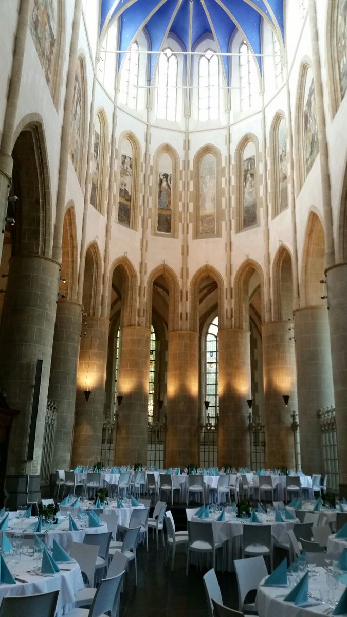 Ready voor catering van het Speakers Dinner <a href="/BTFOH2016/">BTFOH2016</a> voor 130 personen in de stunning <a href="/Martinikerk/">Martin ✝️</a>: