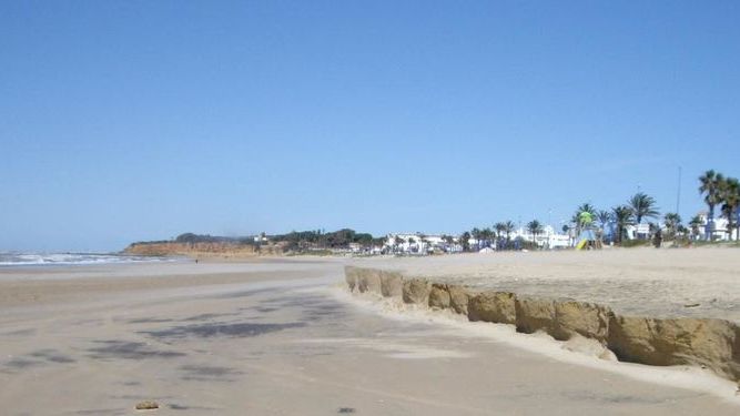 Esta semana comenzarán los trabajos de perfilado de la playa y movimiento de arena en La Barrosa. #Chiclana