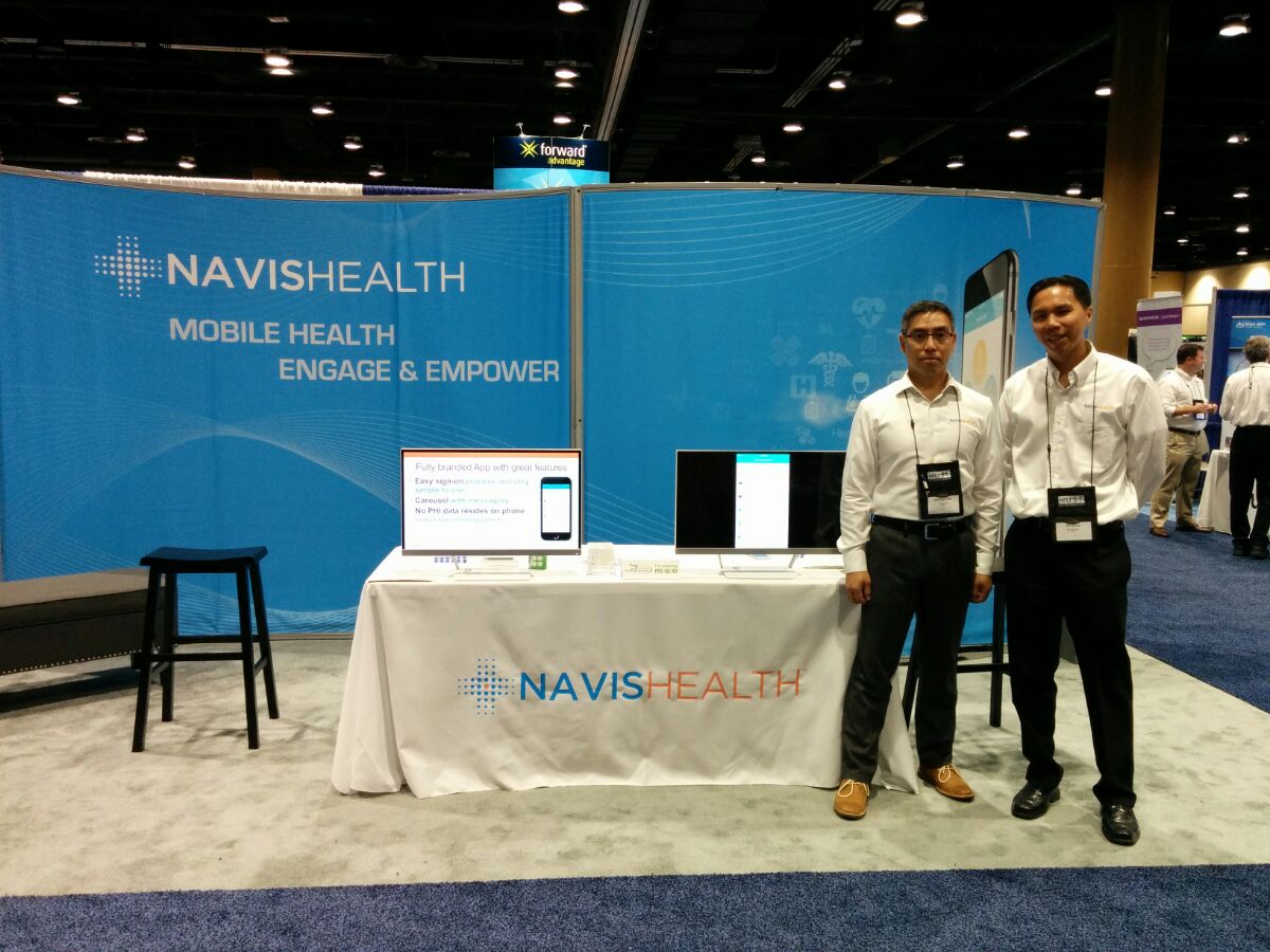First day at #MUSE16... Stop by our Booth 628 to see our mobile patient app and a chance to win the grand prize!