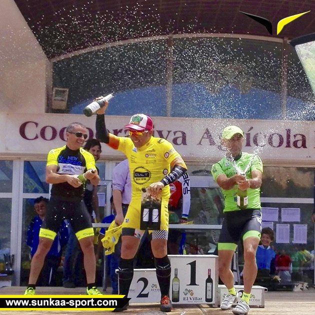 sunkaa_sport's tweet image. Felicidades @dragonet74 maillot amarillo  Open C. Valenciana XC16 M40. #recoverysocks #sunkaasport #mtb #cvopen