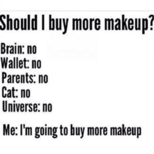 Lifebooker's tweet photo. 15 makeup #memes that are us right now: https://t.co/N6SUHEl0W7 https://t.co/mmYiEWy8A2