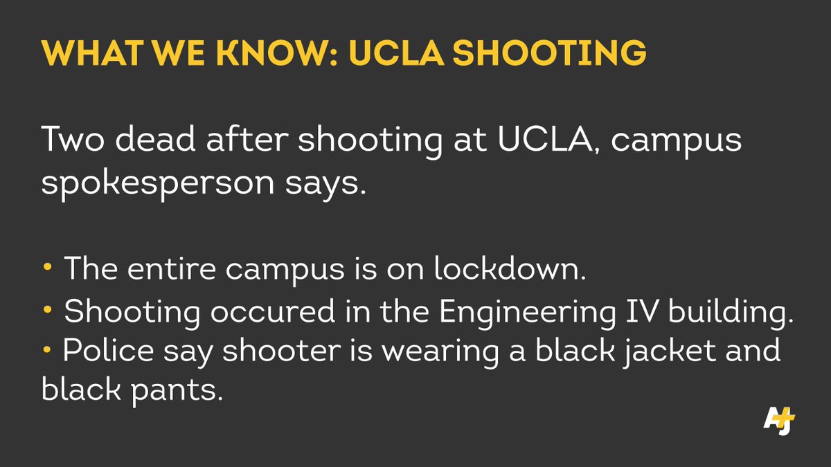At least 2 dead in gun-free zone UCLA