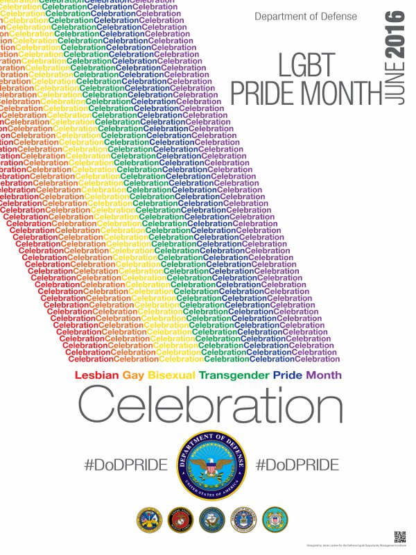 JaxStrong's tweet photo. During June, we celebrate LGBT Pride month &amp; recognize LGBT service to the DoD and our Nation. #DoDPride https://t.co/klzAP1V2o4