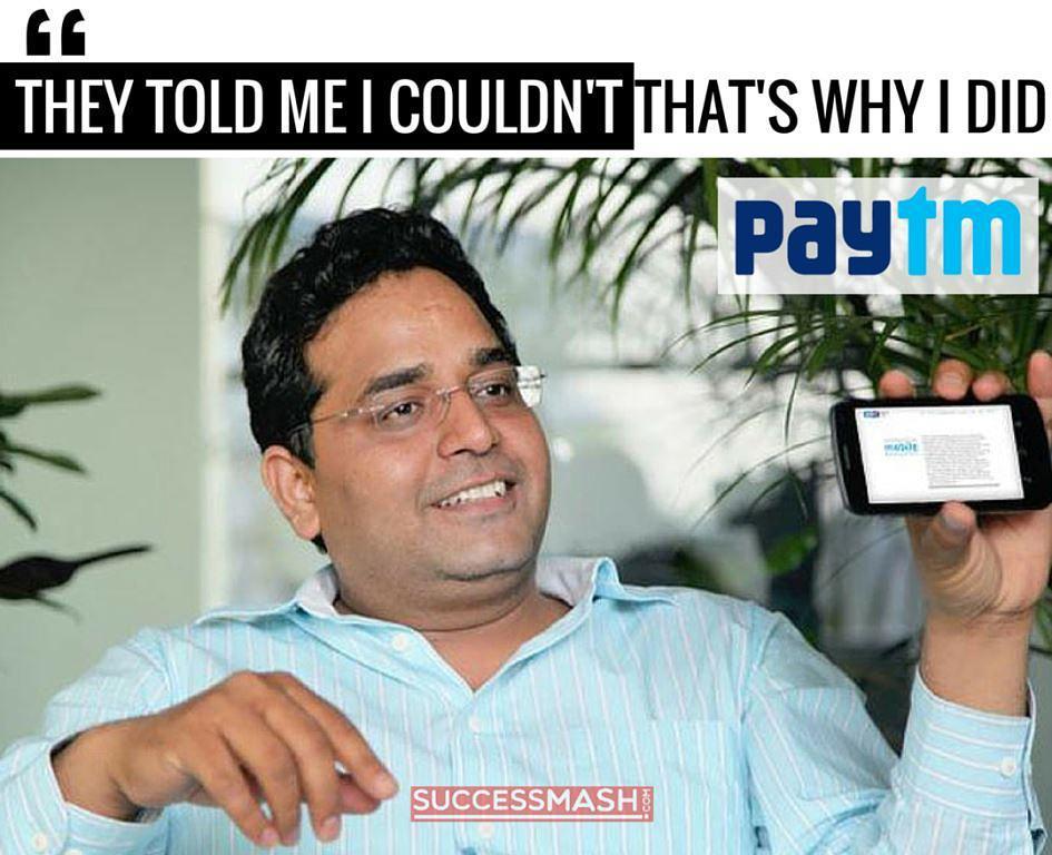 Success_Mash's tweet photo. They told me I couldn’t that’s why I did. I am @vssx and I #NeverGiveUp @paytm #motivation… https://t.co/2eQkRaBGNO https://t.co/UiADC29NKZ
