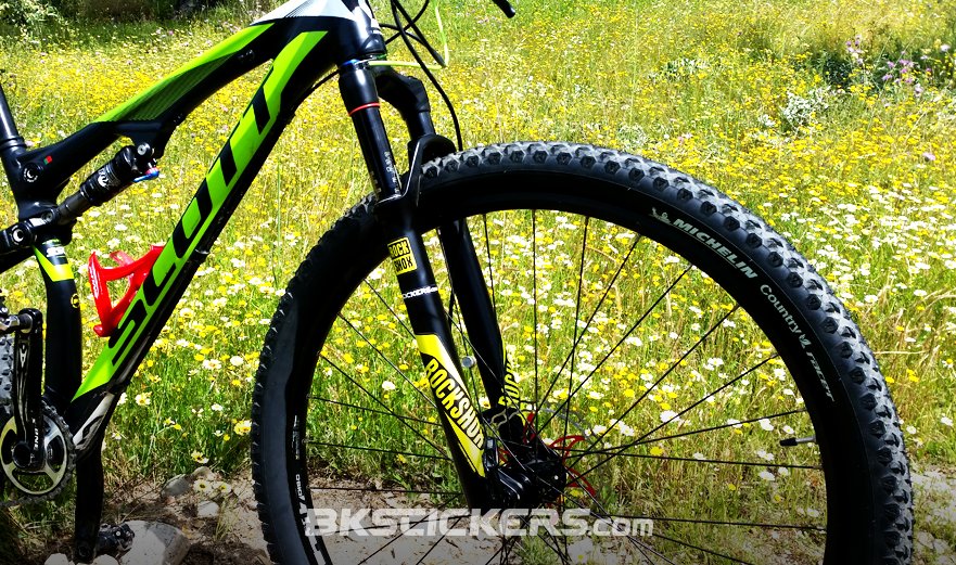 bicicleta rockshox