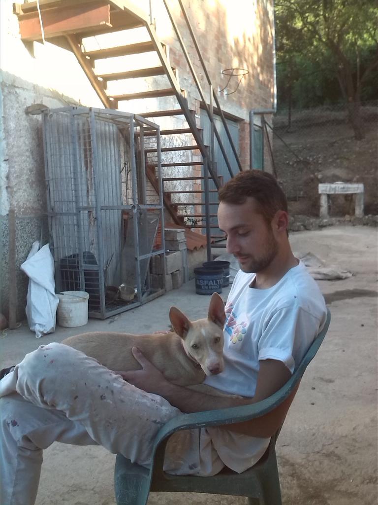 HerediaChemy's tweet photo. Después de trabajar un rata de relax con la saltarina #triana #cortijo #miscompaños https://t.co/dMLhOOJsWW