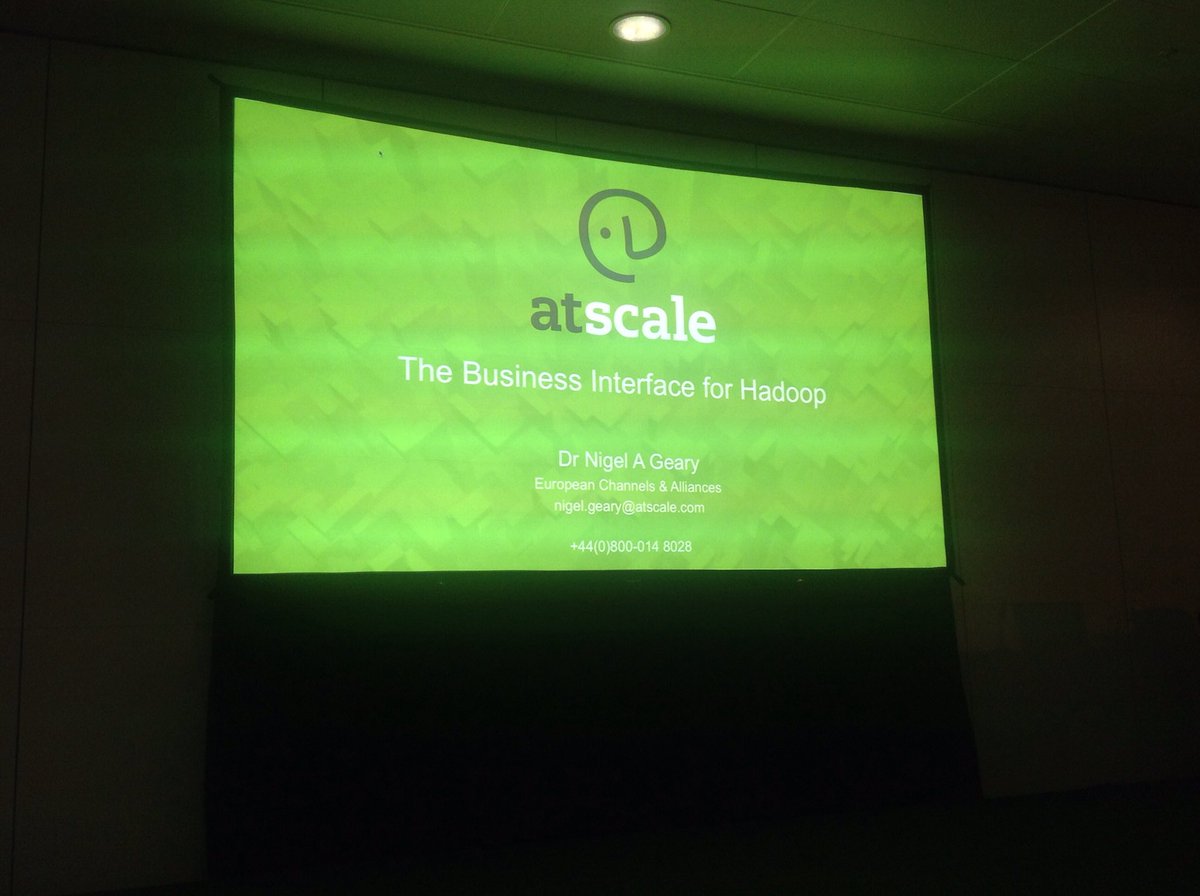 hug_uk's tweet photo. Dr Nigel Geary of @atscaleinc talking at @hug_uk event at Strata... https://t.co/lAYP1erqxZ