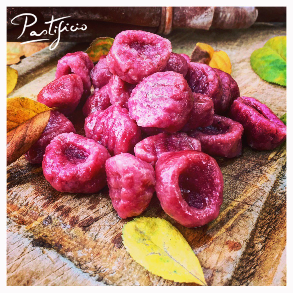 ✨Listos nuestro nuevo #Gnocchi #Beterraga . Haz tu pedido!!! #pastificioChile