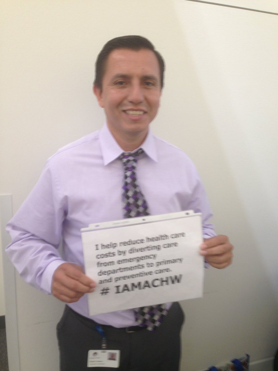 OCanjura's tweet photo. I Help Reduce HealthCare costs by diverting care from emergency departments to primary and preventive care
#IAMACHW https://t.co/LKfX0Y9wcm