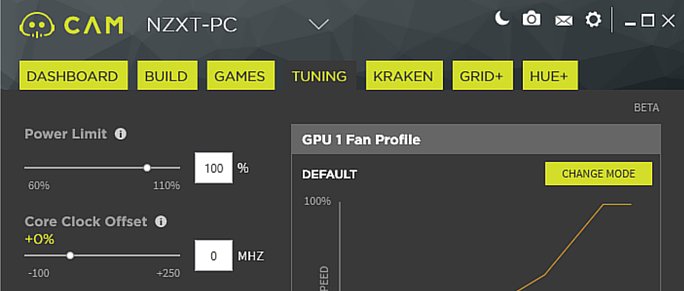 Nzxt Easy Gpu Overclocking Comes To The Free Cam Software In Latest Update T Co Onnmjzd3wc