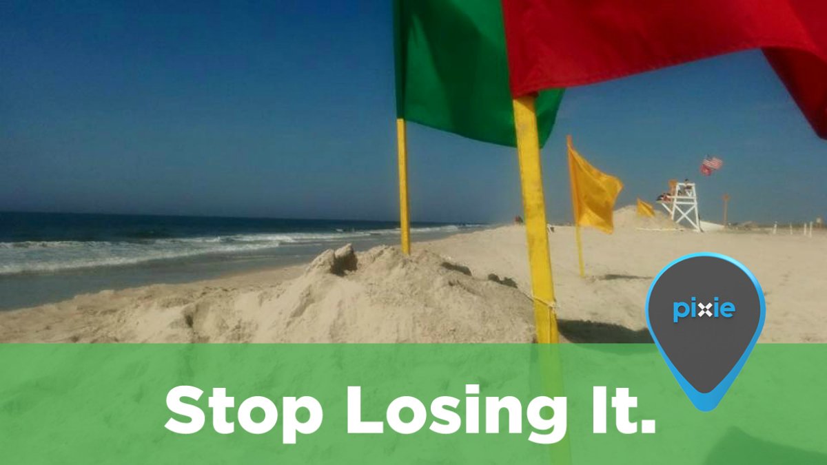 markfidelman's tweet image. RT @getpixies: Pixie your keys and find them fast- even at the sandy beach! #getpixie