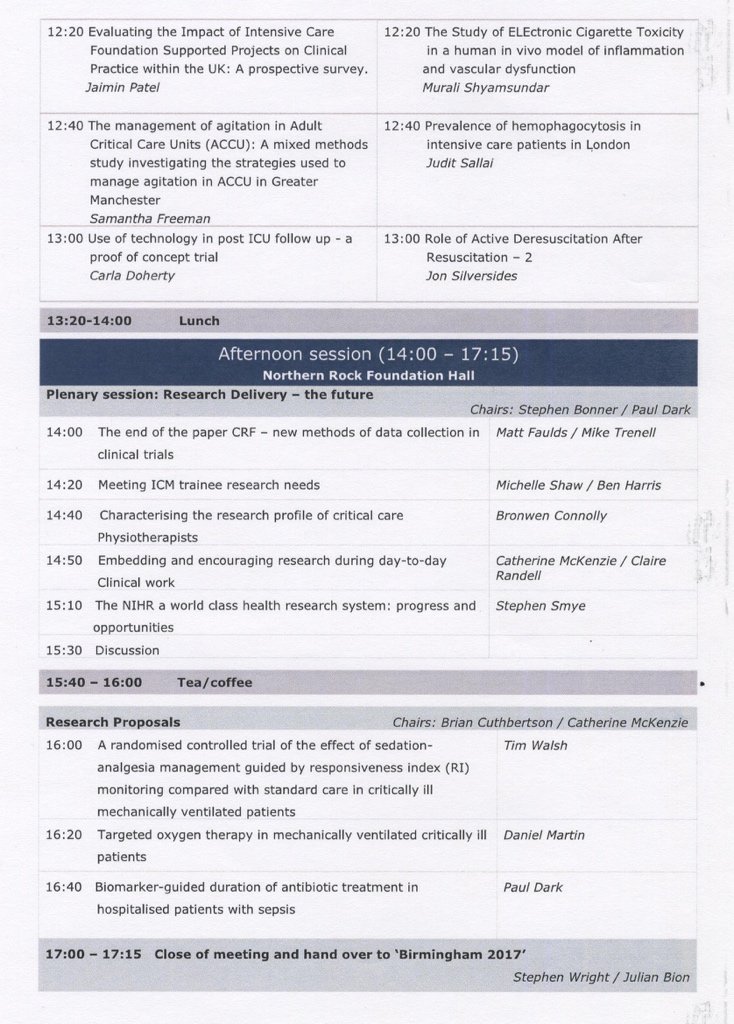 UKCCRG (@ukccrgroup) on Twitter photo Only 1 week left to register for the UKCCRF 2016 - programme looks great! Only 1 week left to register for the UKCCRF 2016 - programme looks great!