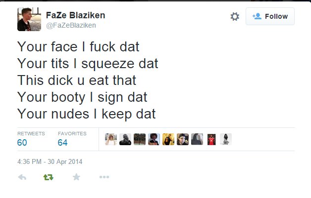 Vezph's tweet image. Blazikens tweets before he joined FaZe are the best