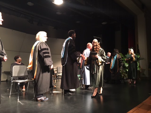 <a href="/PGSA_HP/">Penn-Griffin School</a> graduates walking across the stage! #GCSYes2016