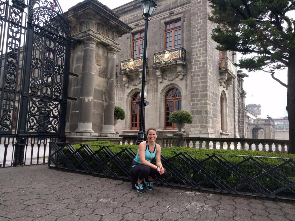 kristaseiden's tweet photo. Awesome morning run (uphill!) to Castillo de Chapultepec in Mexico City! #runDF https://t.co/YsepsjkEP6