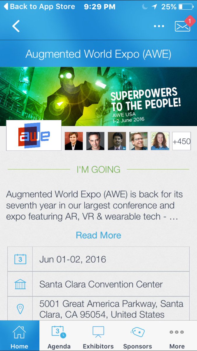 reubstock's tweet image. Looking forward to Augmented World Expo tomorrow @simplygon @UploadVR @taylorpfreeman @avibarzeev @WBMason #pattern5