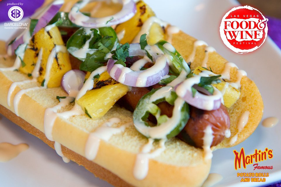 VegasFoodWine's tweet image. Martin's Famous Potato Rolls delicious tastings at this years Las Vegas Food &amp;amp; Wine Festival VegasFoodAndWine.com