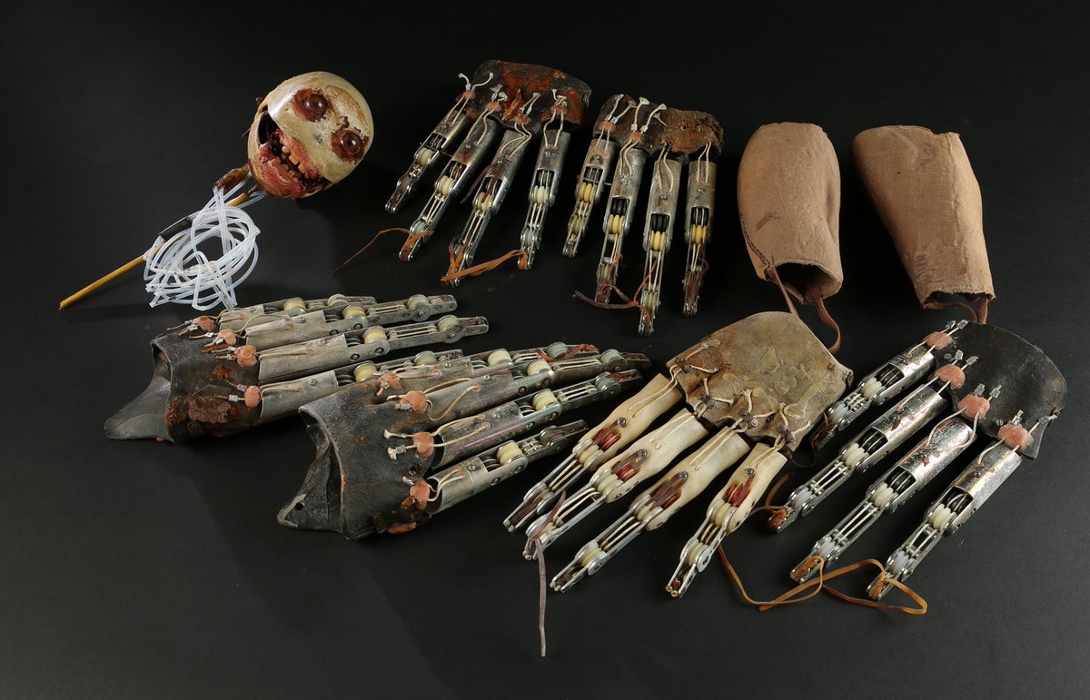 propstore_com's tweet photo. #RickBakerAuction lot 1208, Mechanical Hands and Baby Ape Puppet Head. Bid today! https://t.co/p2PfgZOSh0 https://t.co/th0ICu9VlW
