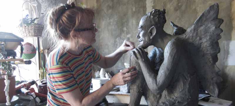 WGalleries's tweet photo. New #sculpture by #FrancesSemple @WGalleries, #fineart, #concretesculpture https://t.co/zzVqOH7BYe