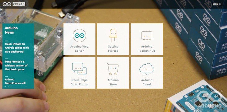 InteractivityLa's tweet image. ¿Te gustan los proyectos basados en #Arduino? Ahora podés descubrirlos con #ArduinoCreate ▶ bit.ly/1P6x7JG