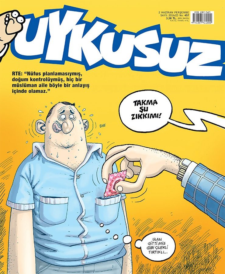 DikenComTr's tweet image. Uykusuz, Erdoğan’ın doğum kontrol karşıtlığının bir adım ötesini gördü: Takma şu zıkkımı!
diken.com.tr/uykusuz-erdoga…