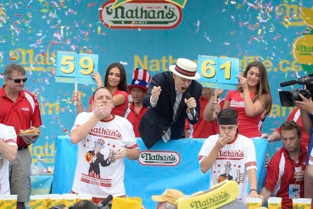 PlayUltimatum's tweet photo. Tomorrow is #BrooklynDay and we've been counting down with fun facts about @originalnathans

https://t.co/s3K4ZsevVE https://t.co/gvjIXHtTis