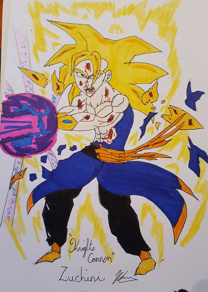 DragonballDest's tweet photo. #DragonballDestiny Zuchini's "Knights Cannon" Ki Blast Attack...Enjoy!!! #DragonBallSuper #DragonBallZ #DBZ https://t.co/wSUhuRiBAs