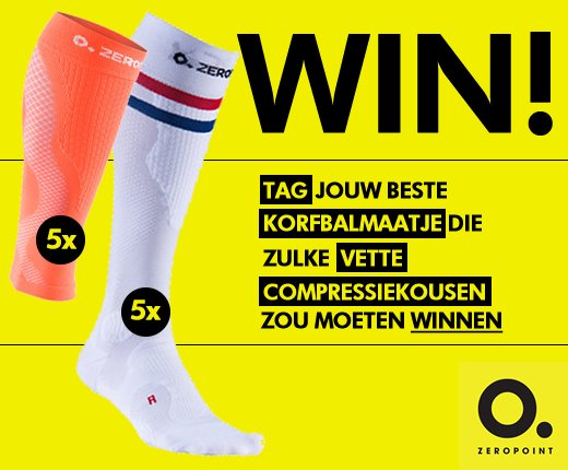 korfbaltotaal's tweet image. Winactie! win een van de ZeroPoint compressieproducten! @Korfbalverbond @KNKVOranje bit.ly/1WxfwlW