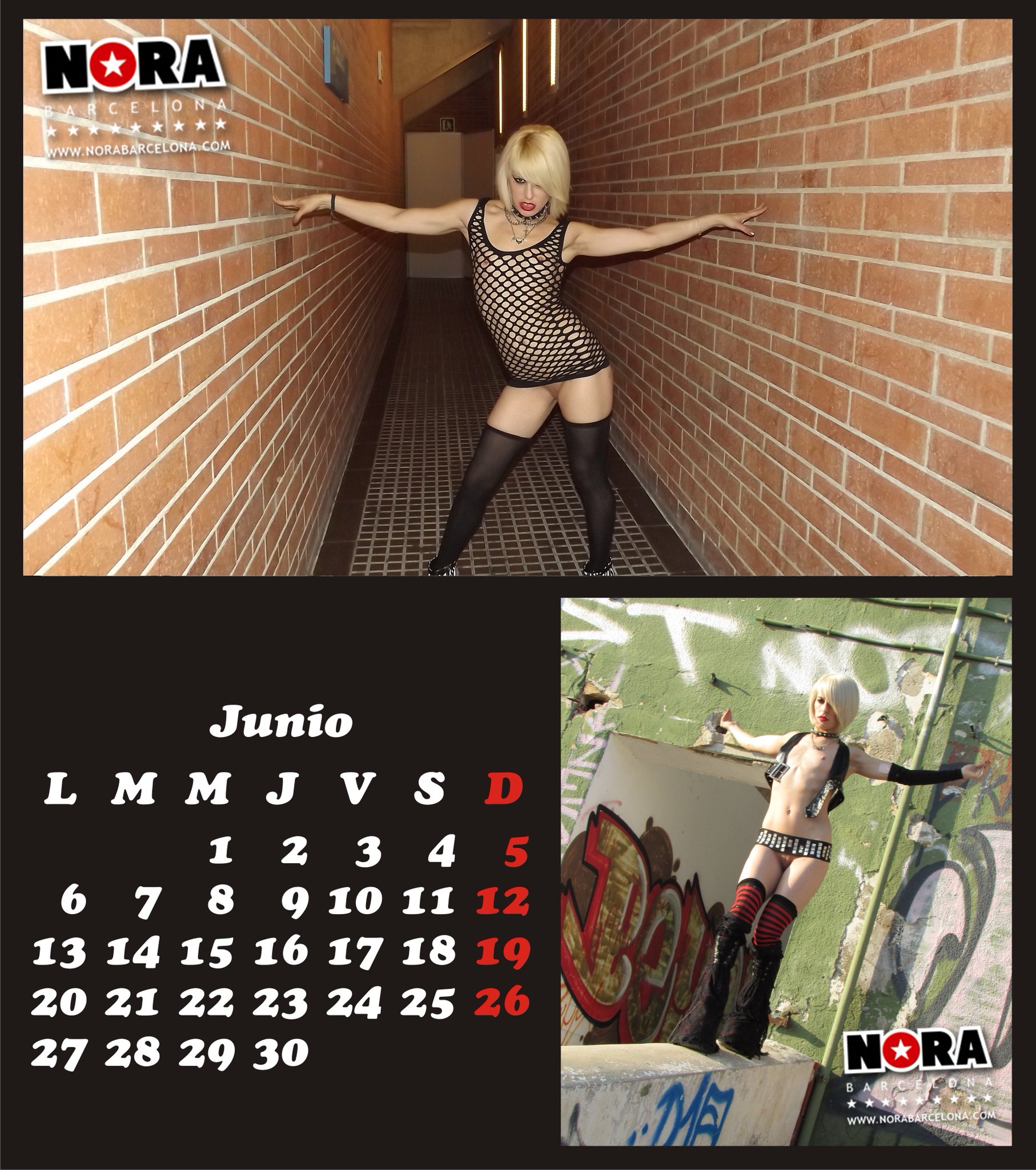 TW Pornstars - Nora_barcelona. Twitter. BIENVENIDO JUNIO !! Porno  Calendario Junio 2016 Porno. 8:34 PM - 1 Jun 2016