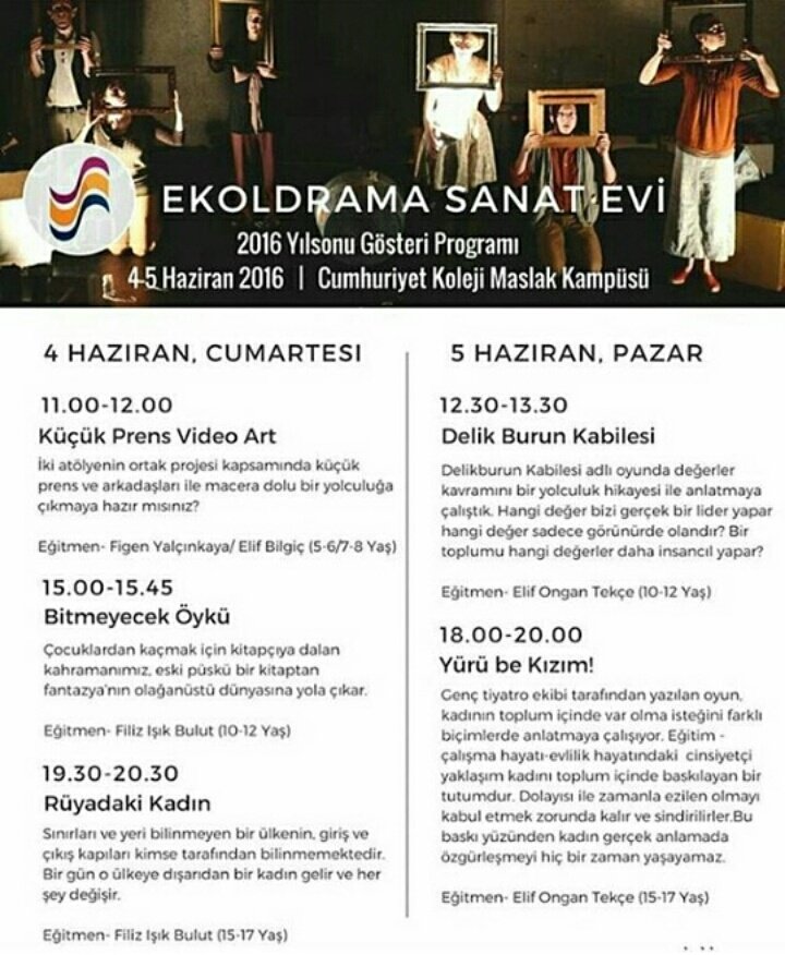 FatihRotaract's tweet photo. Bu haftasonu Ekol Drama öğrencileri yıl boyu hazırlandıkları projelerini sergileyecekler. #fatihrotaract #rotaract https://t.co/vHdC4mN2Z0