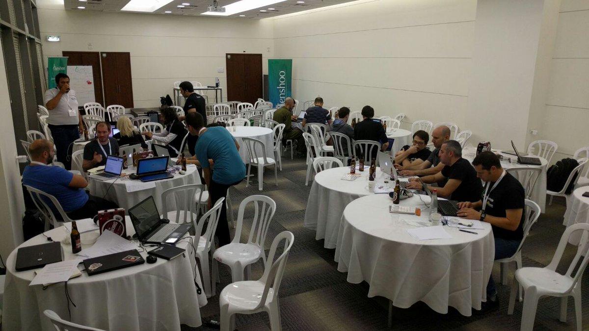 mosheeshel's tweet photo. It's 23:00 teams are still hacking @Kenshoo #BigData Hackthon #kenshoohackathon https://t.co/doElgsByLp https://t.co/GtTcuXCAsA