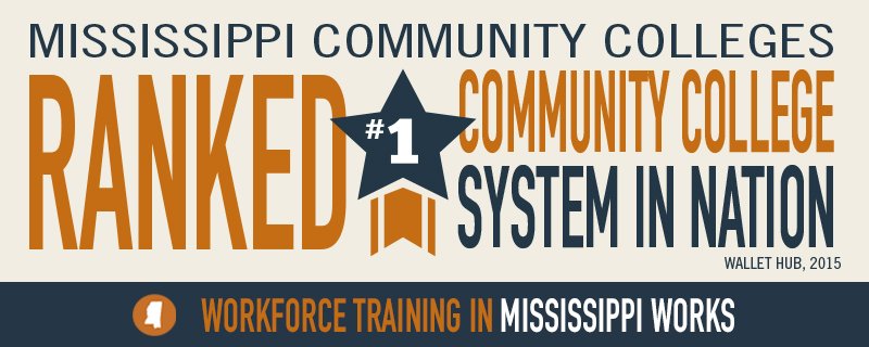 mdaworks's tweet photo. Mississippi's #1 ranked community college system provides customized #workforce training solutions. @workforcenews https://t.co/fhUSpMgnvs
