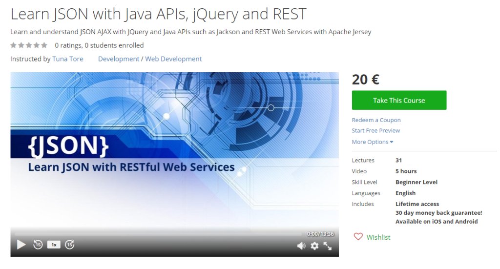 learncorespring's tweet image. Learn JSON with Java APIs, jQuery and RESTful Web Services tunatore.wordpress.com/2016/06/02/lea…
