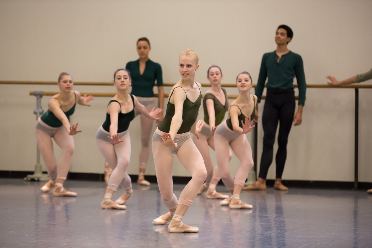 NYChoreoInst's tweet image. Celebrating summer with a #TBT 2 ladies in green dancing in @troyballet&apos;s work from #Fall2012 // PC: R O&apos;Connor