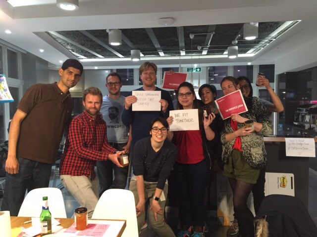 stuartcurran's tweet photo. Thanks #ServiceDesignDay for the inspiration and thanks to everyone @thoughtworks for taking part in #TWServiceJam https://t.co/HmndAtSYJl