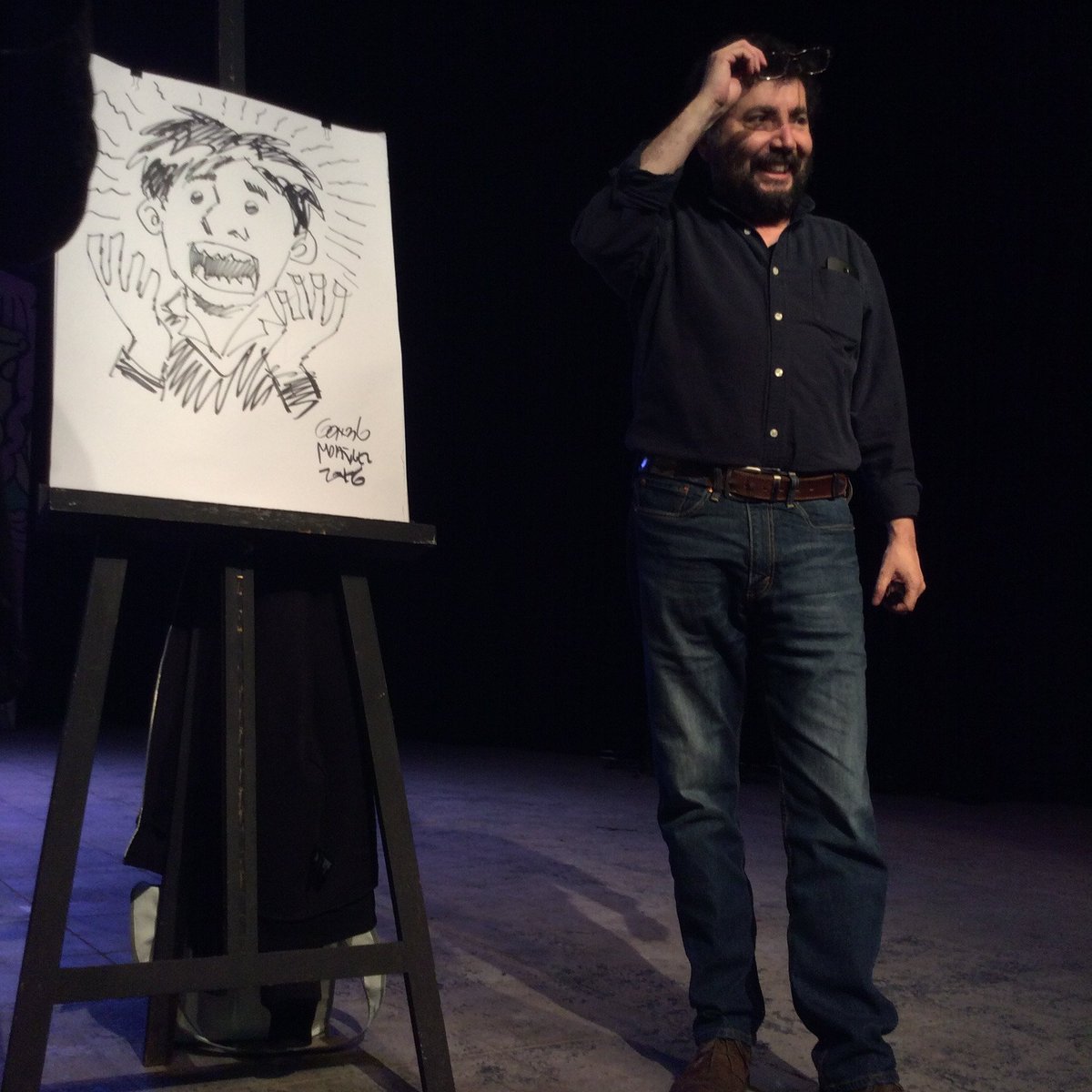 Ferialibroprovi's tweet photo. Aquí están las ilustraciones finales! @malaimagen @Gonzo_Martinez  #FILIJ2016 https://t.co/Fx0QaNhKu3