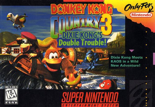 RadioNintendo's tweet image. Heads up! Donkey Kong Country 3: Dixie Kong's Double Trouble! is heading to New 3DS Virtual Console tomorrow.