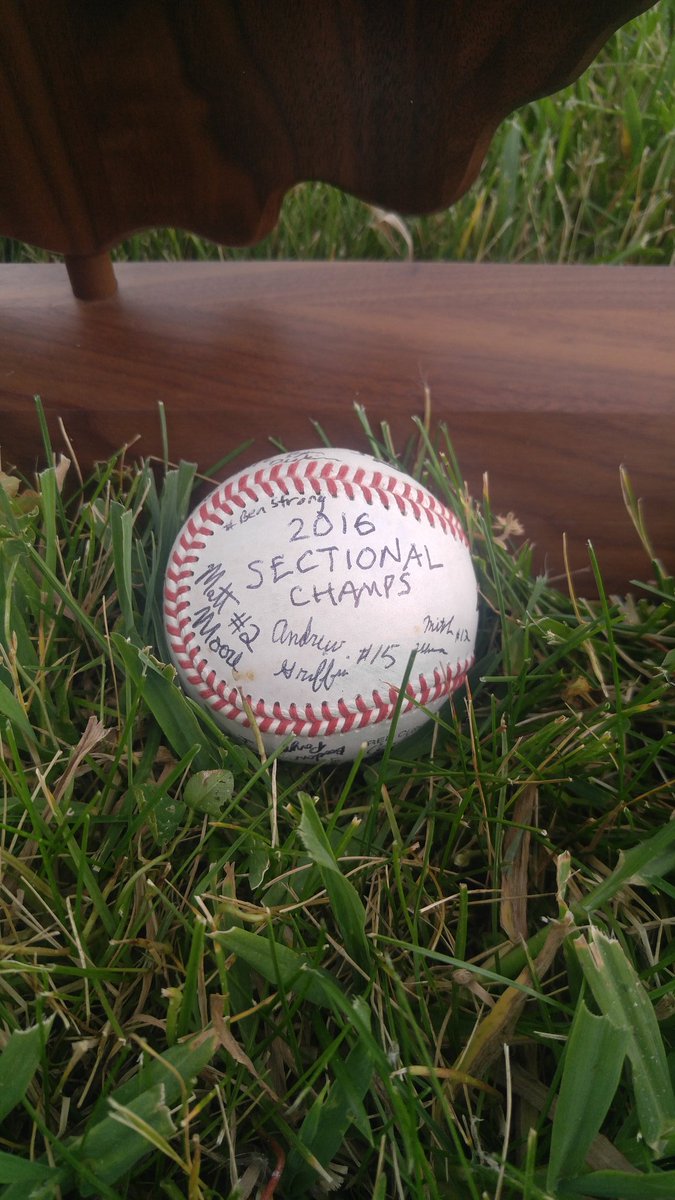 oriole_baseball's tweet image. Special day for these young men delivering the Sectional Championship game ball to their superfan!   #BenStrong