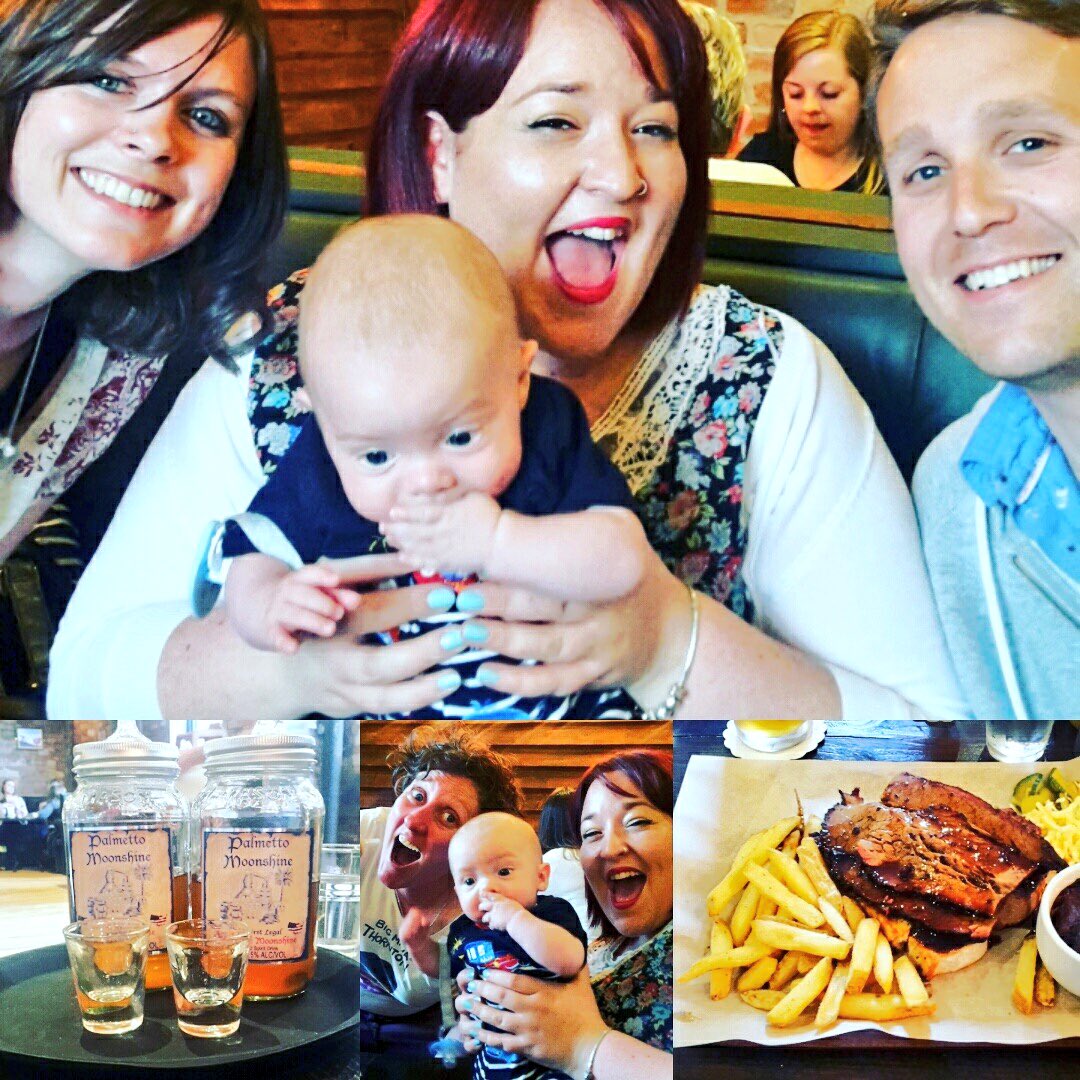 squared345's tweet photo. An awesome meal at @hangfirebbq with the best service ever! Well worth the trip from Jersey!! #smoke #BBQ https://t.co/RQ48lK0h1Y