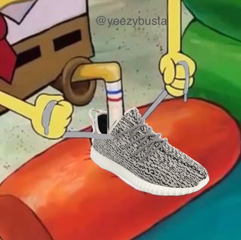 spongebob yeezys