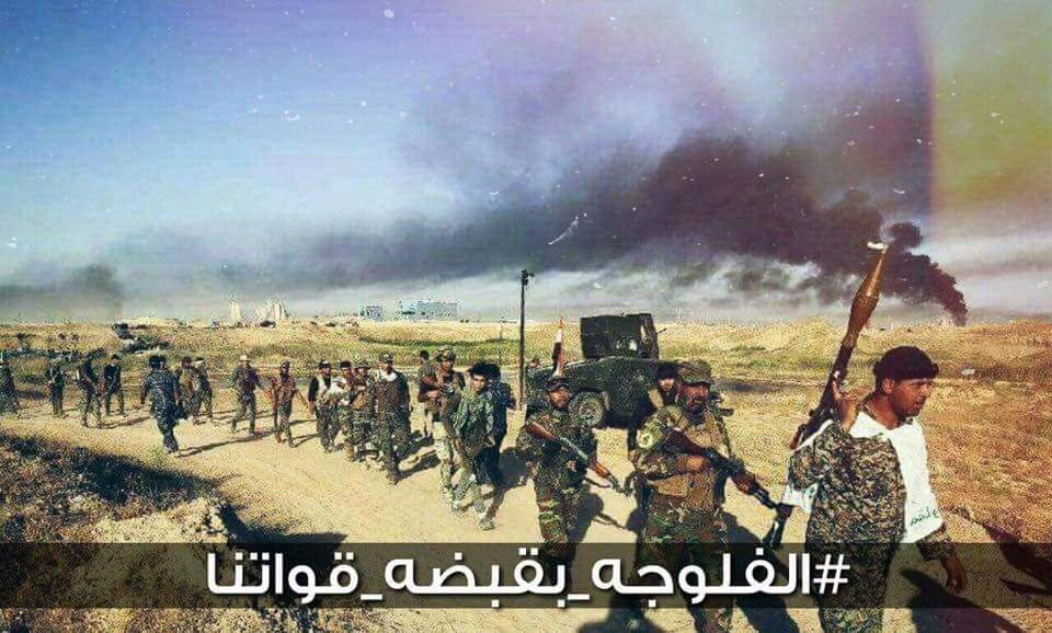 HideZiad's tweet photo. هل  يعلم من كان يصرخ قادمون يابغداد
أن .!

#الفلوجة_بقبضة_قواتنا 

 #الموصل_نصرنا_القادم https://t.co/0yXD1bGa7x