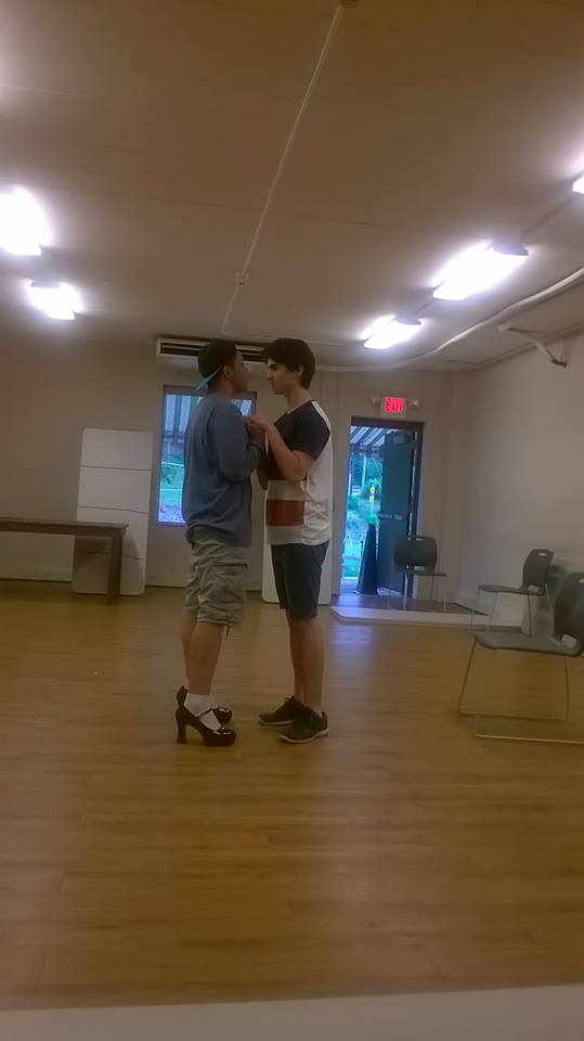 fillmoredawn's tweet photo. RENT at the Kitchen Theatre July 6-17th #R2PdoesRENT (with Howard Kraskow as Collins and Jack Honig as Angel) https://t.co/Q7WyCO28pR